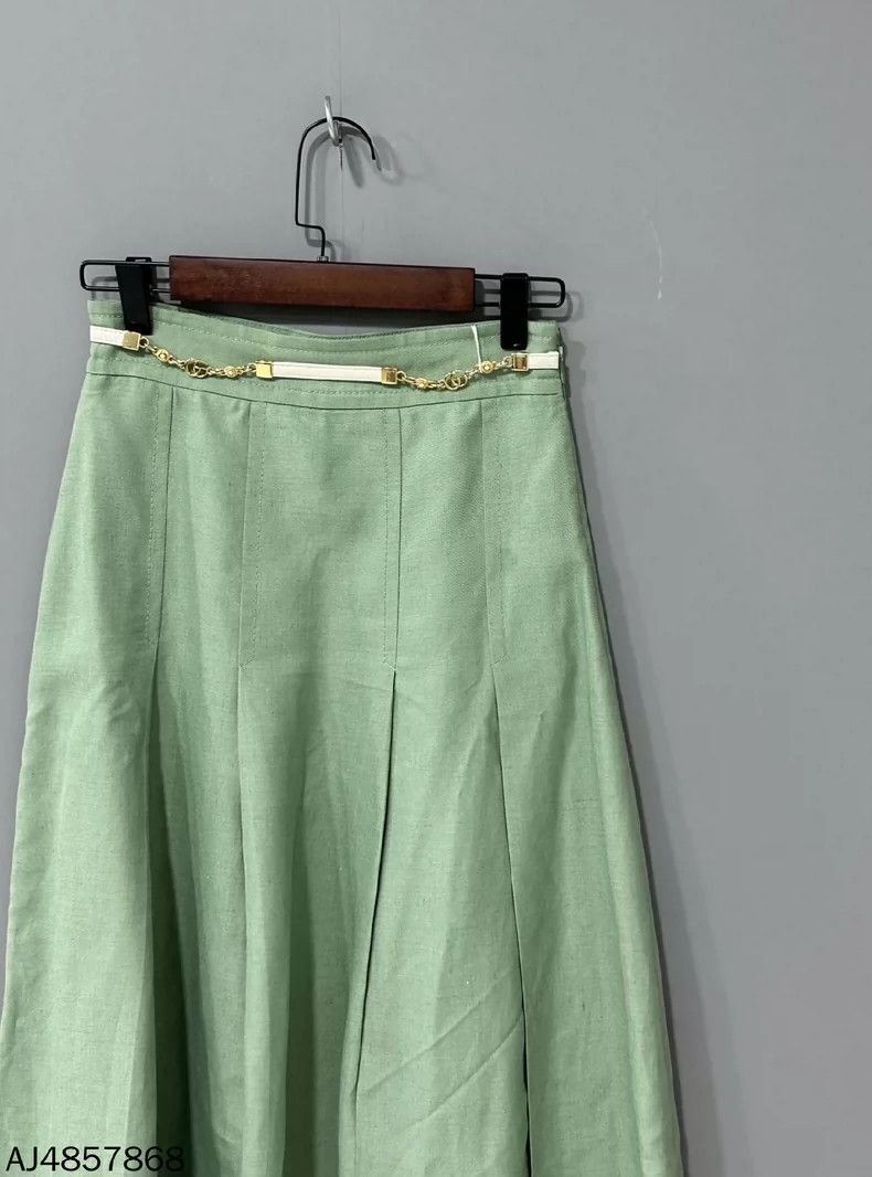 Gucci Gucci A-line Skirt with Chain Detail Size 36" / US 14 / IT 50 - 3 Thumbnail
