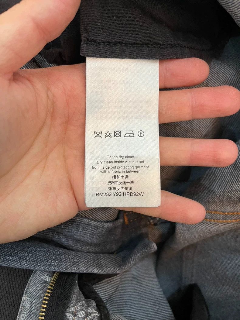 Louis Vuitton LV Denim Pants with Logo Design Size 32" / US 10 / IT 46 - 4 Thumbnail
