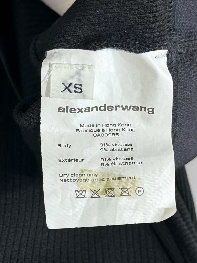 Alexander Wang Alexander Wang Black Sleeveless Top Size XS / US 0-2 / IT 36-38 - 6 Thumbnail