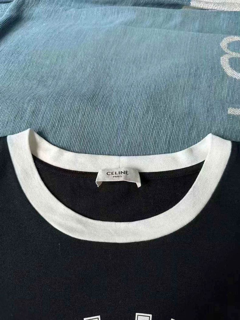 Celine Celine Paris Short Sleeve T-Shirt Size S / US 4 / IT 40 - 2 Thumbnail
