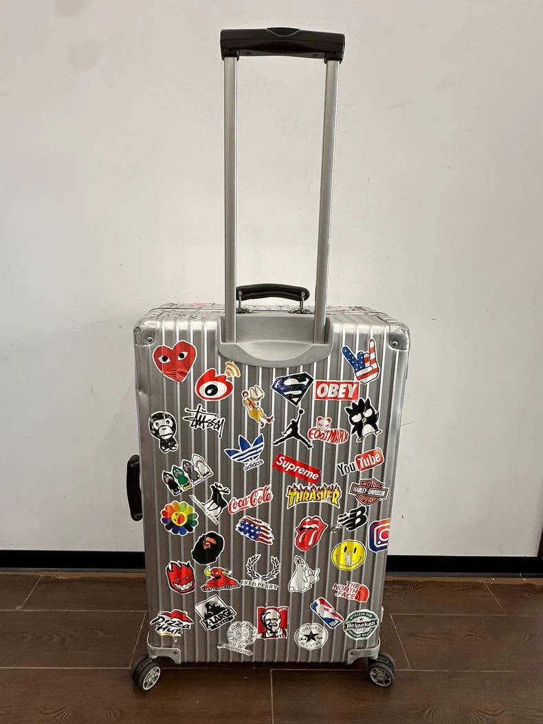 Louis Vuitton Rimowa Classic Vintage Silver Suitcase 26 Inch Size ONE SIZE - 2 Thumbnail