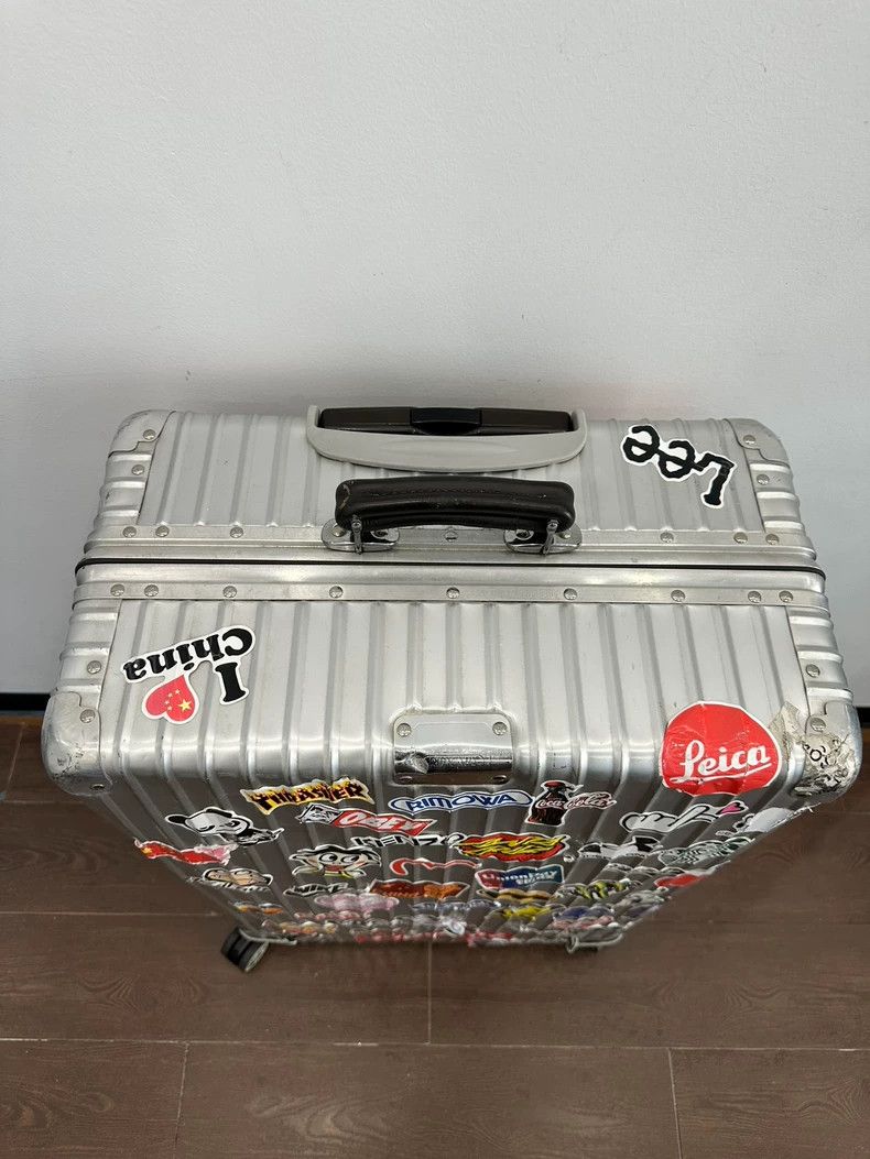 Louis Vuitton Rimowa Classic Vintage Silver Suitcase 26 Inch Size ONE SIZE - 5 Thumbnail
