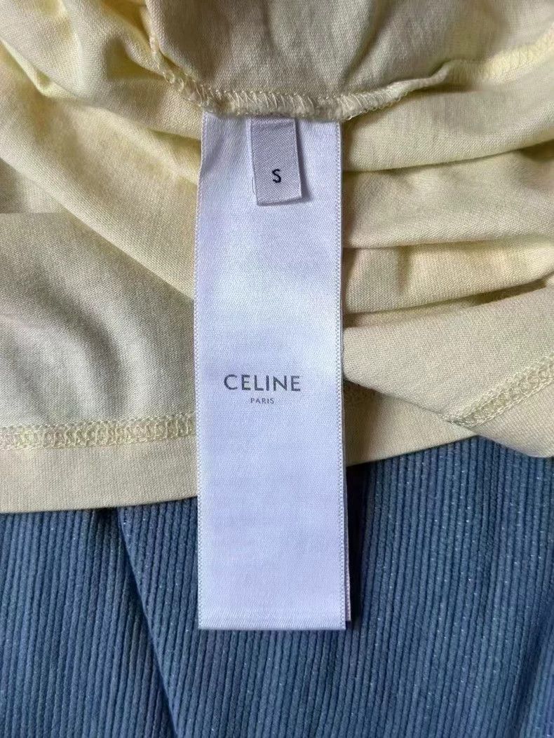 Celine Celine Paris Short Sleeve T-Shirt Size S / US 4 / IT 40 - 3 Thumbnail
