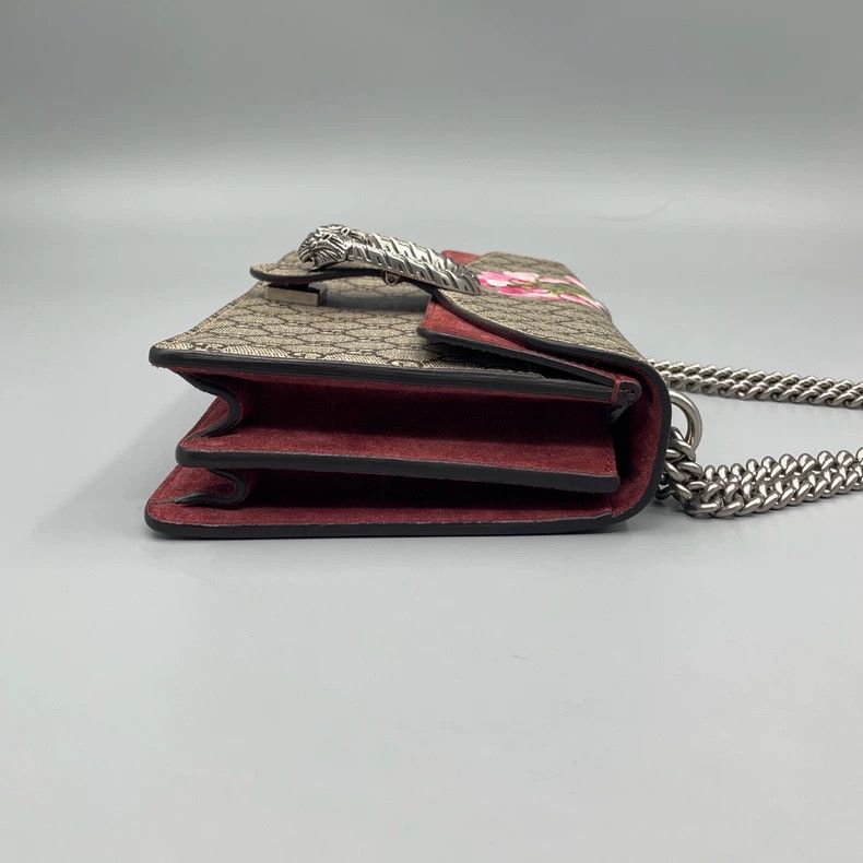 Gucci Gucci Floral Shoulder Bag with Snake Buckle Size ONE SIZE - 5 Thumbnail