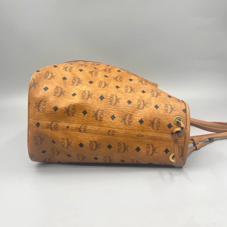 MCM MCM Classic Cognac Shopping Shoulder Bag Size ONE SIZE - 5 Thumbnail