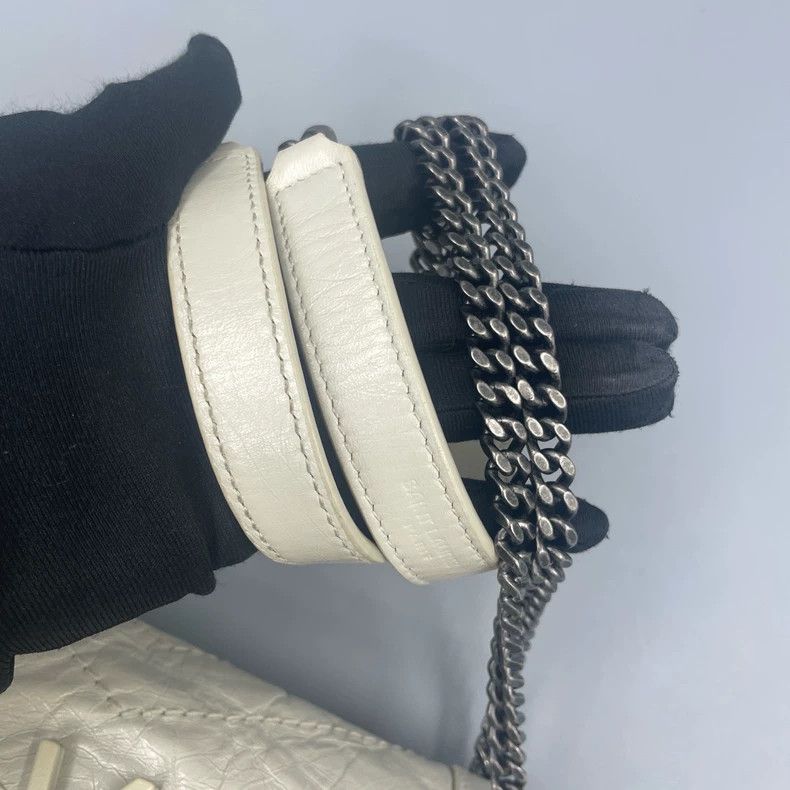 Yves Saint Laurent YSL Niki Small Shoulder Bag with D-Buckle Size ONE SIZE - 7 Thumbnail