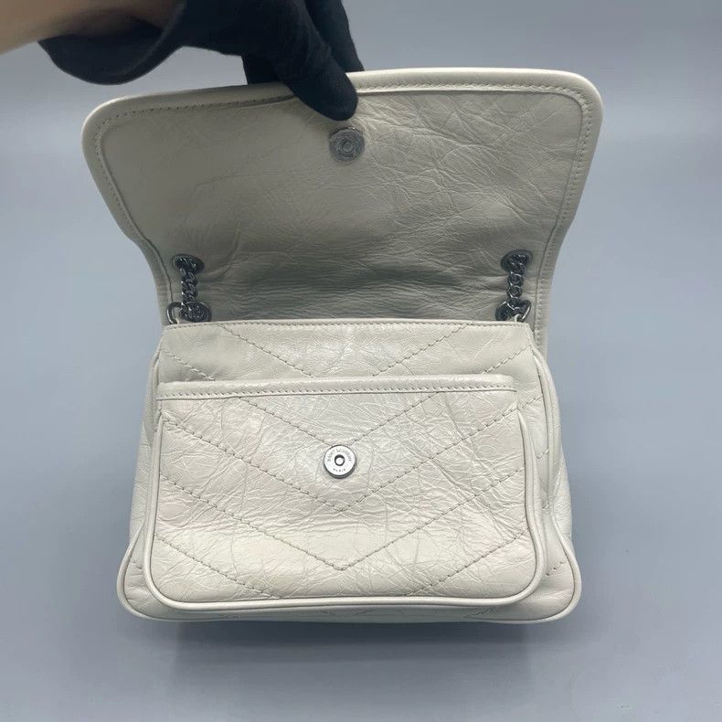 Yves Saint Laurent YSL Niki Small Shoulder Bag with D-Buckle Size ONE SIZE - 8 Thumbnail
