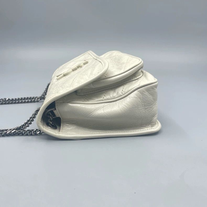 Yves Saint Laurent YSL Niki Small Shoulder Bag with D-Buckle Size ONE SIZE - 4 Thumbnail