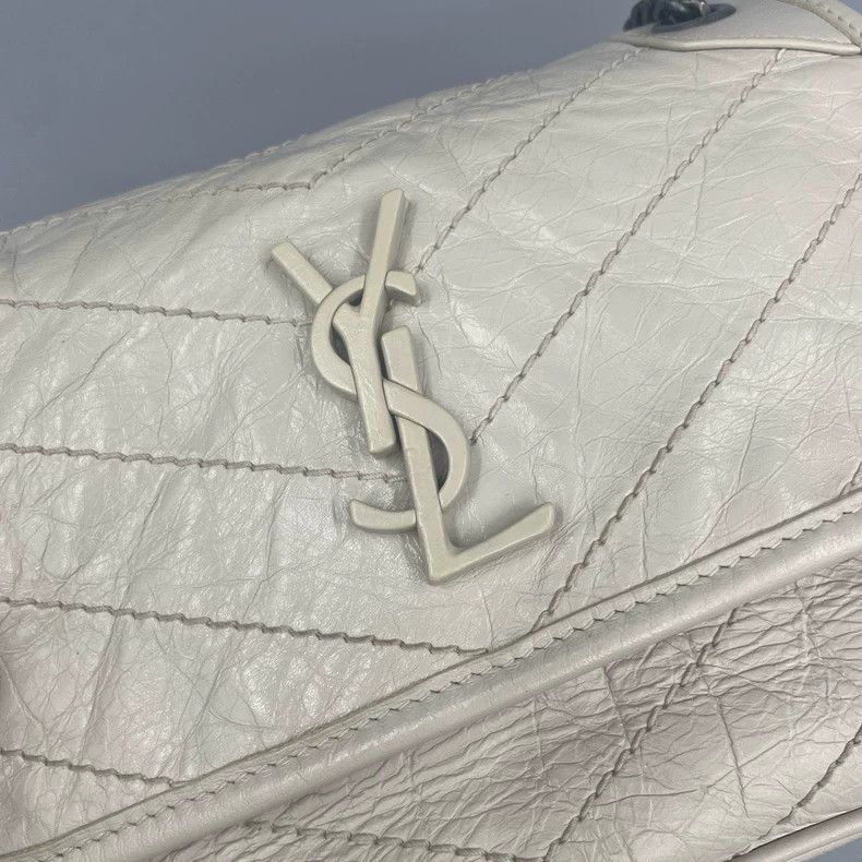 Yves Saint Laurent YSL Niki Small Shoulder Bag with D-Buckle Size ONE SIZE - 6 Thumbnail