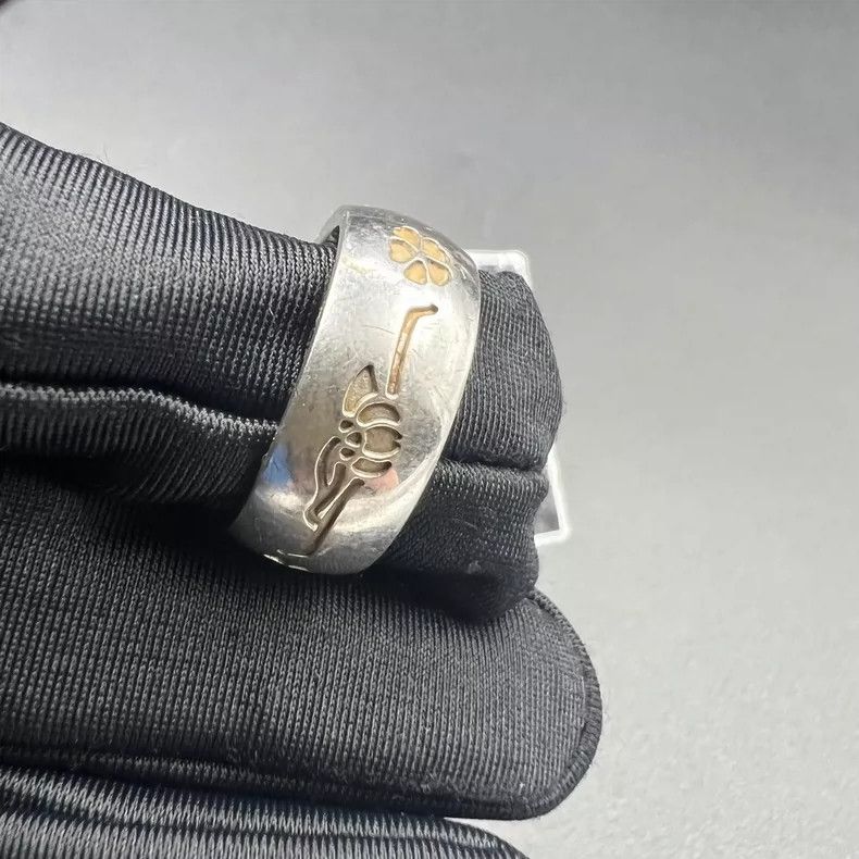 Bottega Veneta BVLGARI Silver Ring Size 55 Charity Edition Size ONE SIZE - 5 Thumbnail