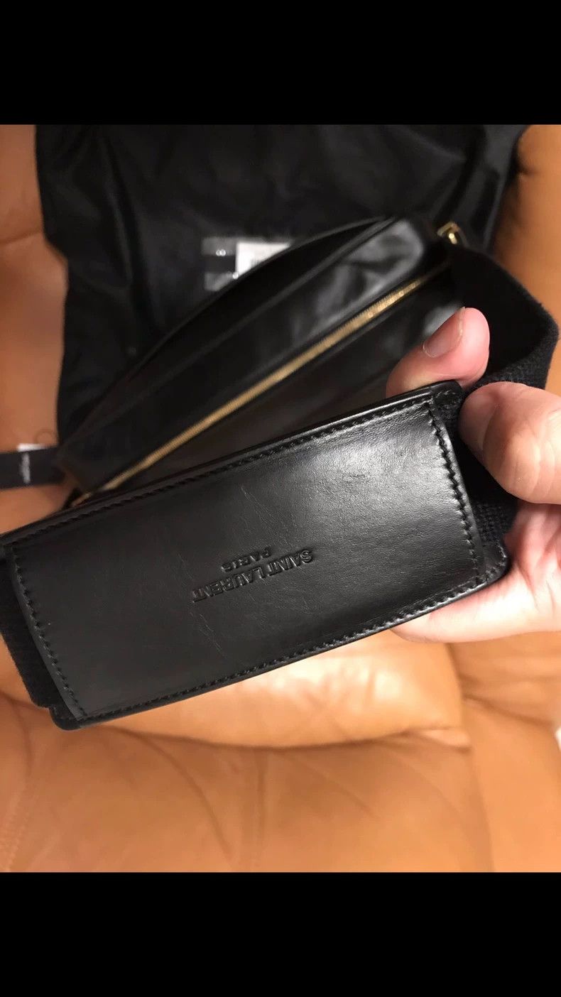 Saint Laurent Paris Saint Laurent Paris Black Messenger Bag Size ONE SIZE - 4 Thumbnail