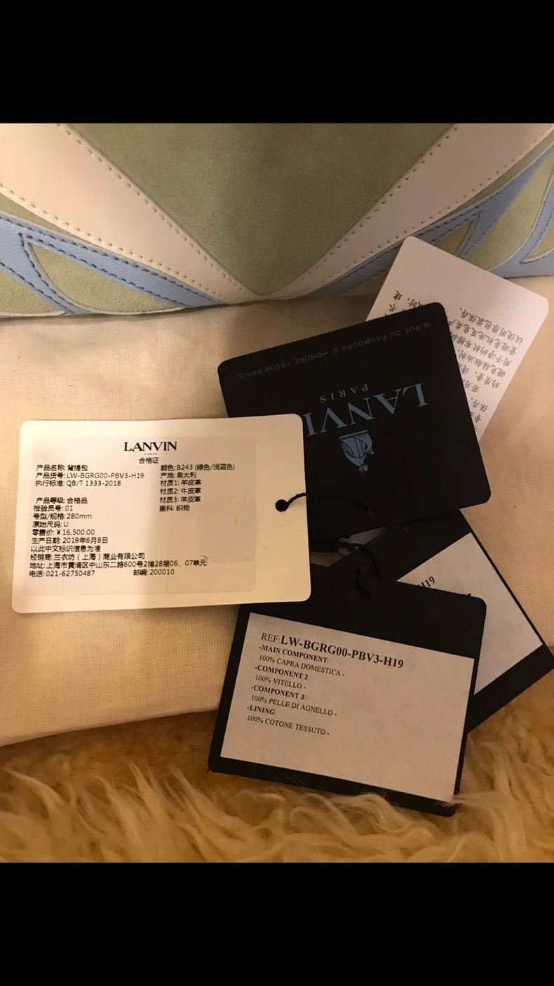 Lanvin Lanvin Shell Bag in Fresh Spring Colors Size ONE SIZE - 7 Thumbnail