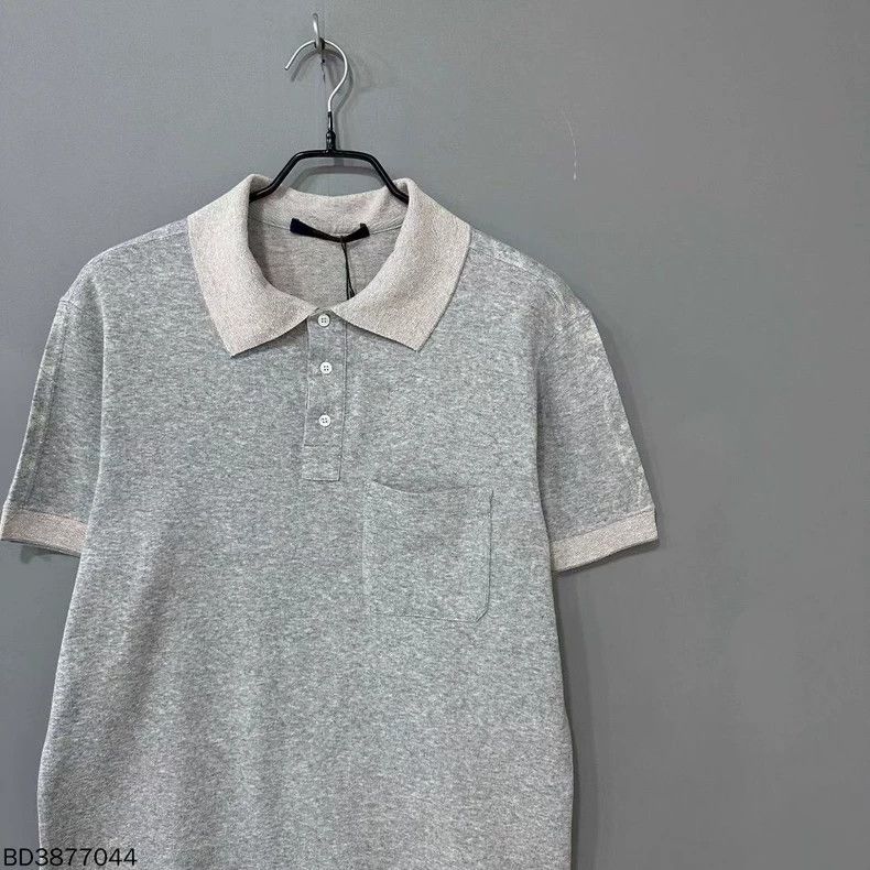 Louis Vuitton Gray Short Sleeve Polo Shirt Size M / US 6-8 / IT 42-44 - 2 Thumbnail