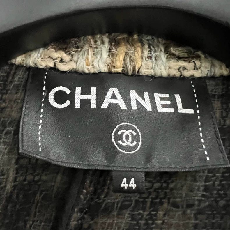Chanel CHANEL Colorful Woven Collar Jacket Size 44 Size XL / US 12-14 / IT 48-50 - 3 Thumbnail