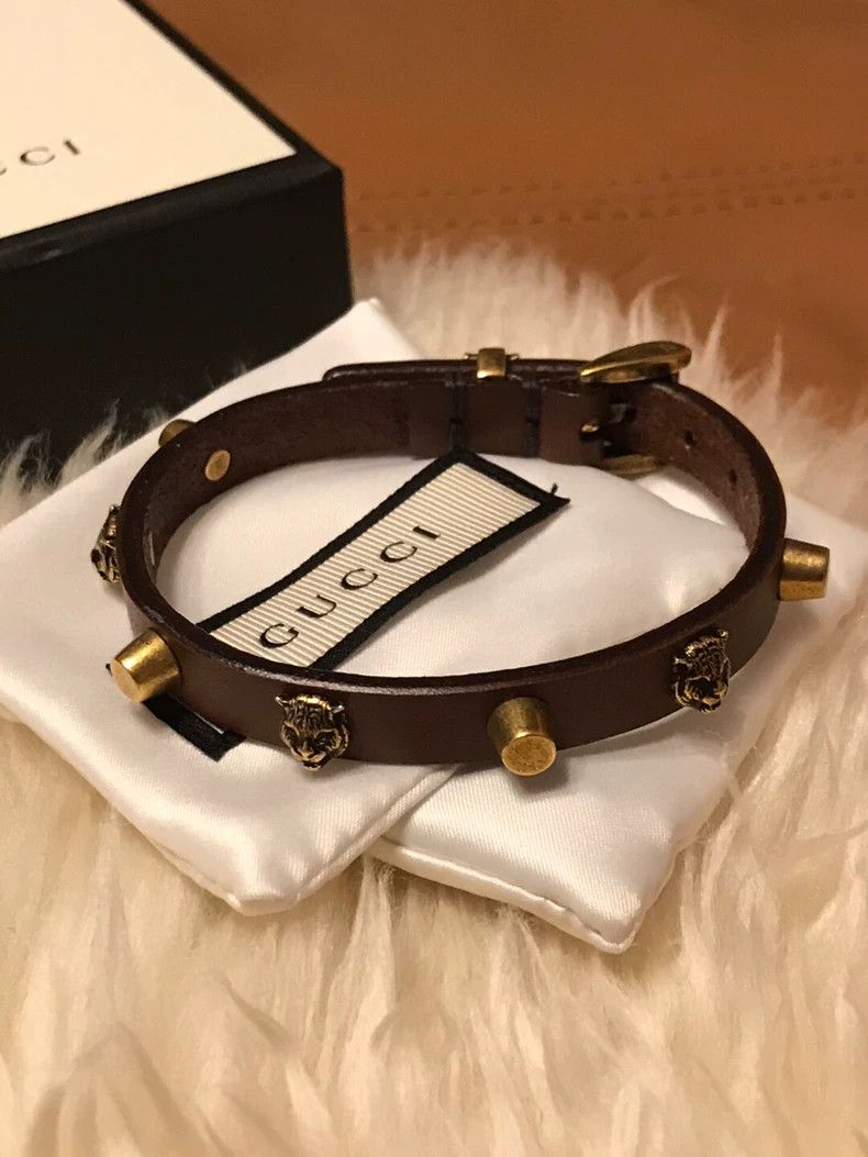 Gucci Gucci Wolf Head Ring and Bracelet Set Size ONE SIZE - 3 Thumbnail