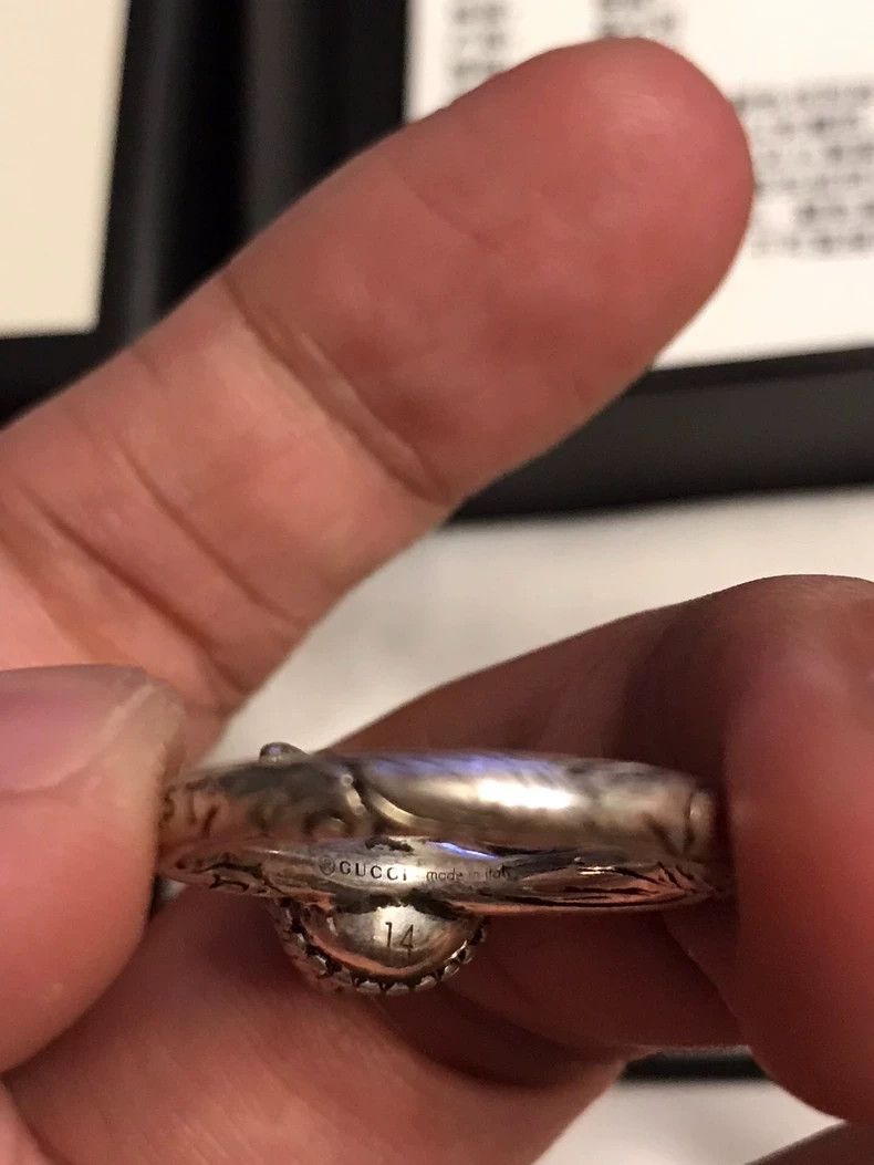 Gucci Gucci Wolf Head Ring and Bracelet Set Size ONE SIZE - 9 Thumbnail