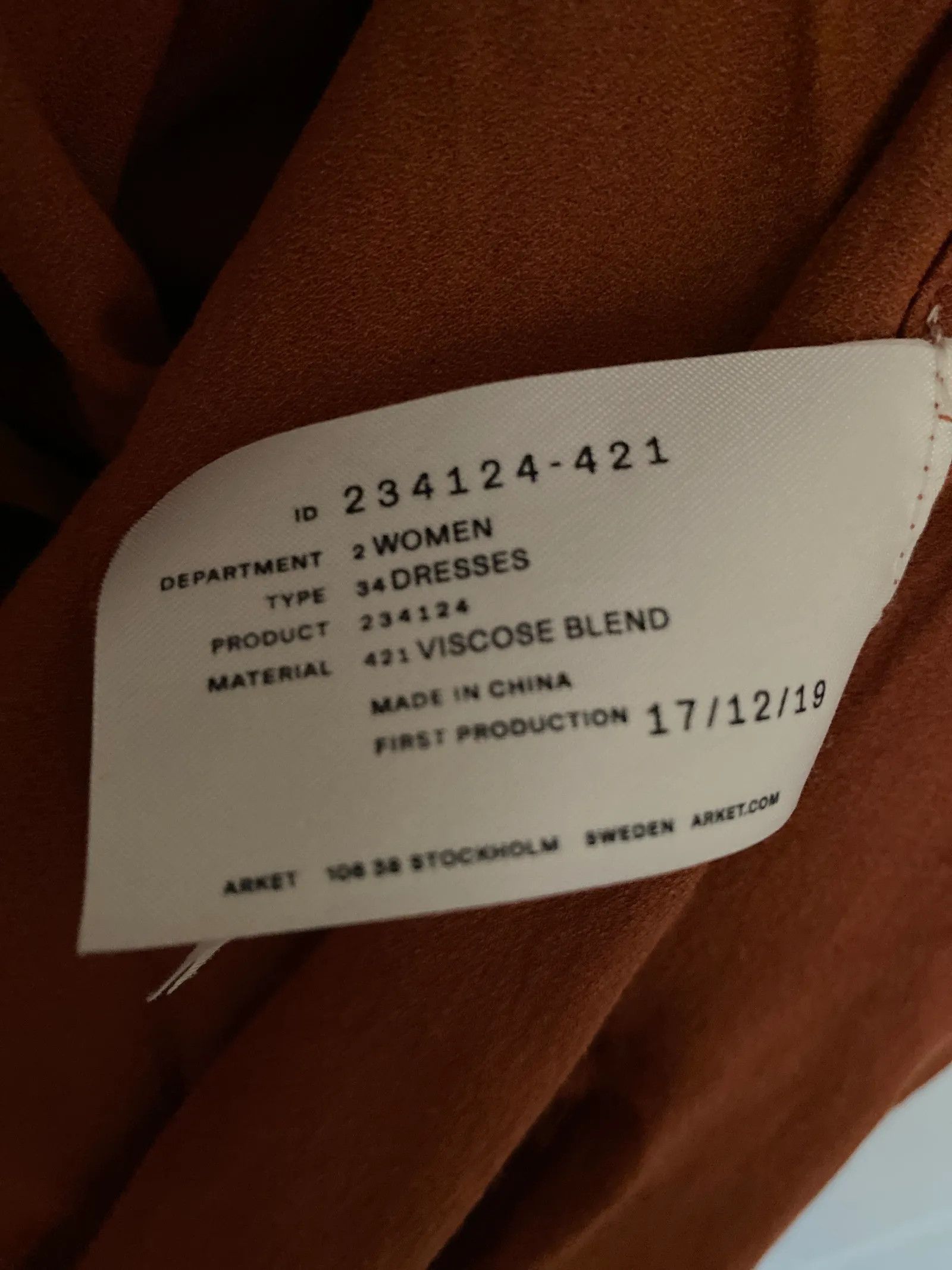Arket Arket Dress Size S / US 4 / IT 40 - 3 Thumbnail
