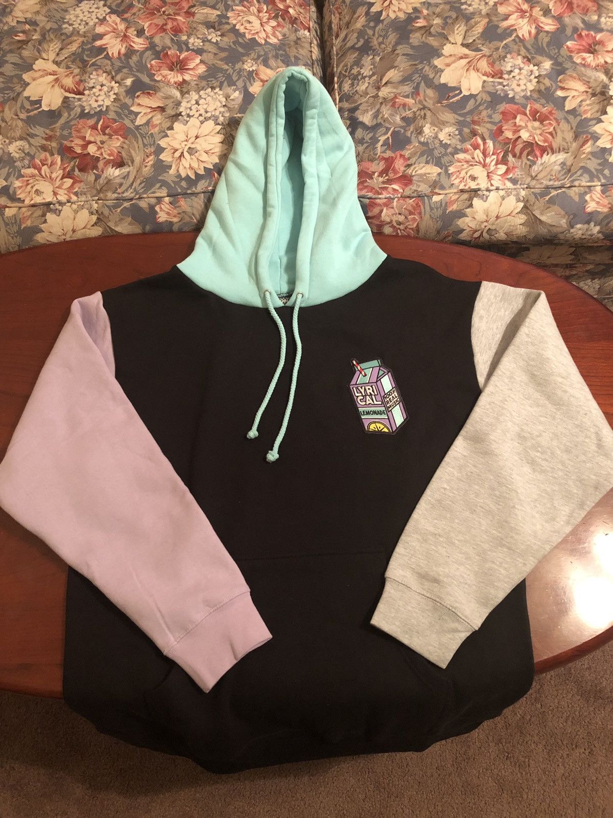 Lyrical Lemonade Lyrical Lemonade Color Block Hoodie Cole Bennet Colorblock Grailed