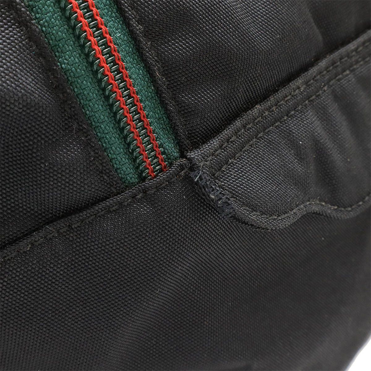 Gucci Gucci Gucci Boston Bag Nylon Canvas Leather 2way Bag Canvas Travel Bag 122325 Size ONE SIZE - 4 Thumbnail