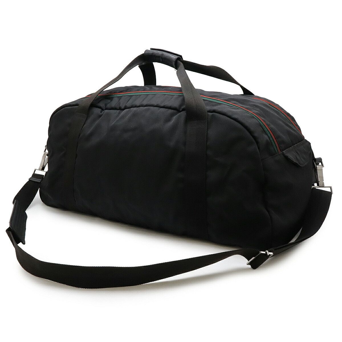 Gucci Gucci Gucci Boston Bag Nylon Canvas Leather 2way Bag Canvas Travel Bag 122325 Size ONE SIZE - 2 Thumbnail