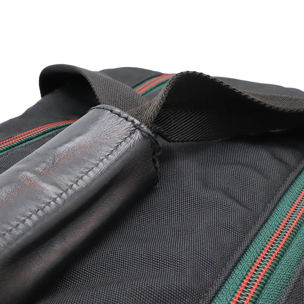 Gucci Gucci Gucci Boston Bag Nylon Canvas Leather 2way Bag Canvas Travel Bag 122325 Size ONE SIZE - 6 Thumbnail