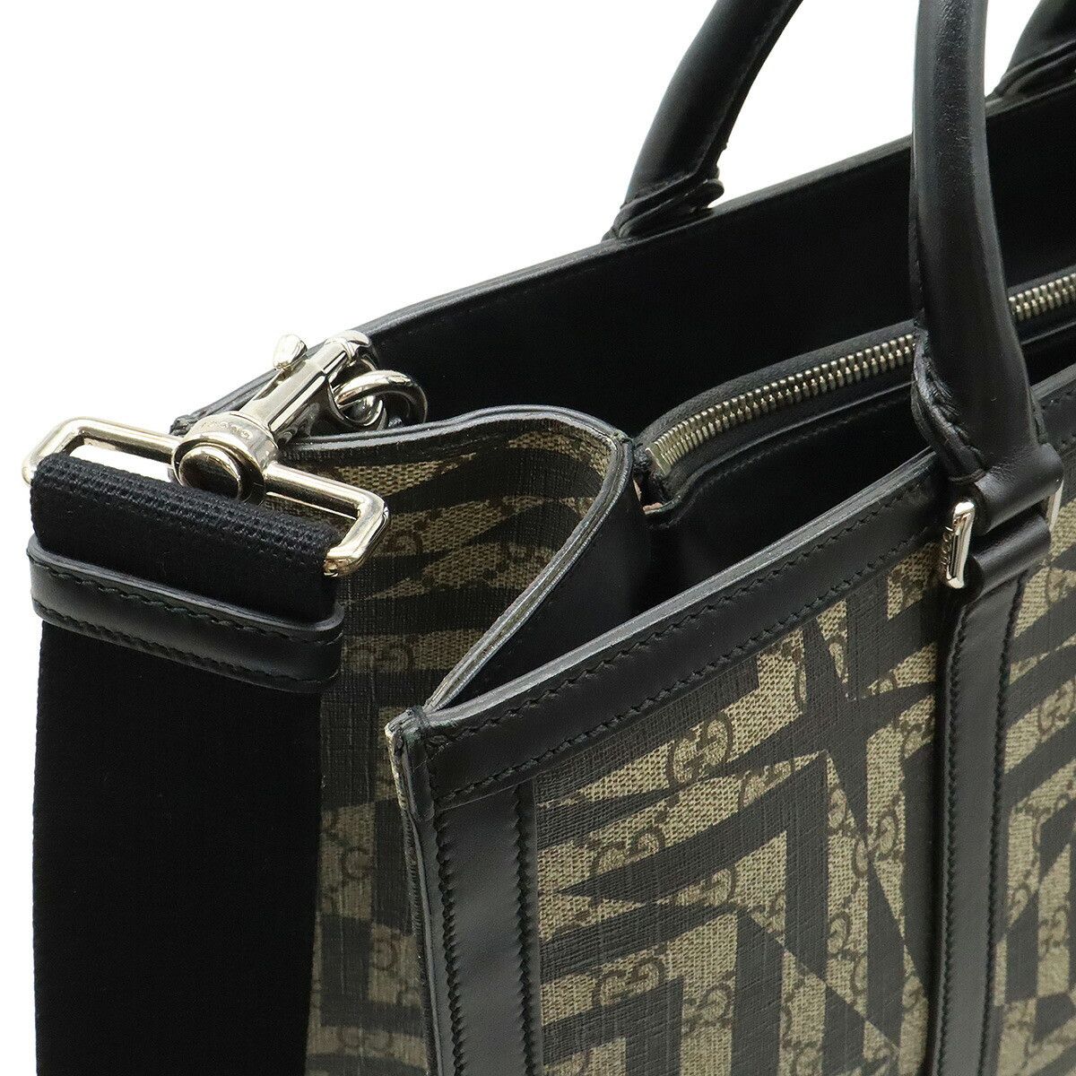 Gucci Gucci Gucci GG Kaleido PVC 2way bag Canvas Shoulder Bag 406387 DUTY FREE for USA Size ONE SIZE - 5 Thumbnail