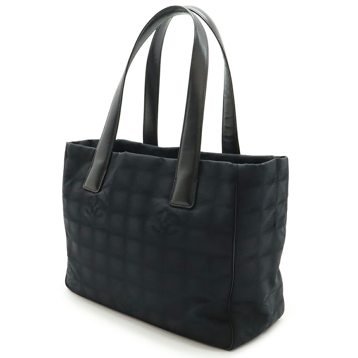 Chanel Chanel Chanel New Travel Line Nylon Jacquard 2way Bag Leather Shoulder Bag A20457 Size ONE SIZE - 2 Thumbnail