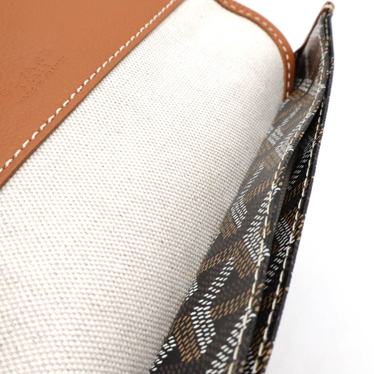 Goyard Goyard Goyard Saint Louis Coated Canvas 2way Bag Canvas Tote Bag Size ONE SIZE - 7 Thumbnail