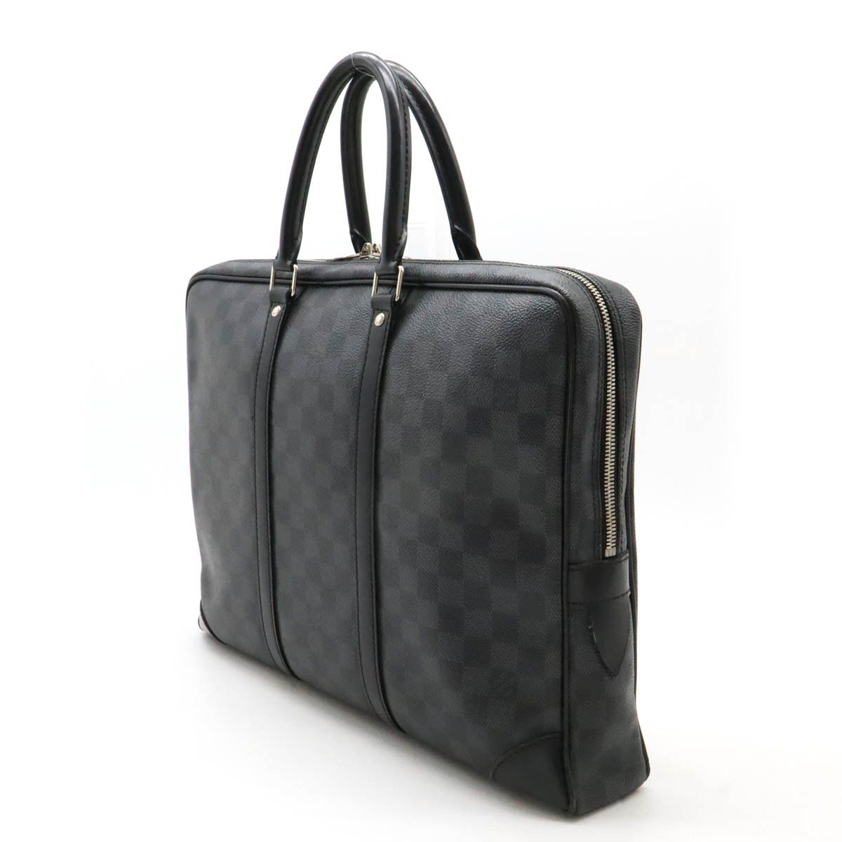 Louis Vuitton Louis Vuitton Louis Vuitton Porte-Documents Voyage Damier Graphite Briefcase Canvas Business Bag N41125 Size ONE SIZE - 2 Thumbnail