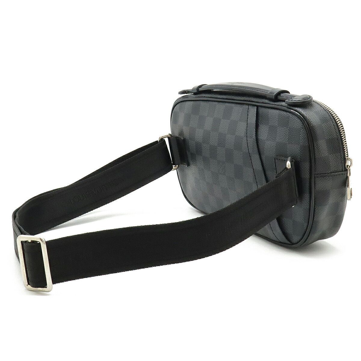 Louis Vuitton Louis Vuitton Louis Vuitton Ambler Damier Graphite 2way bag Canvas Belt Bag N41289 DUTY FREE for USA Size ONE SIZE - 2 Thumbnail