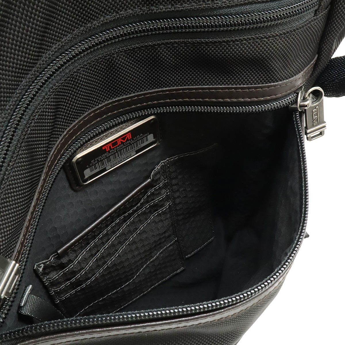 Other Other TUMI ALPHA BRAVO Kinzer Ballistic Nylon Leather Backpack Leather Backpack 222397HK2 DUTY FREE for USA Size ONE SIZE - 8 Thumbnail