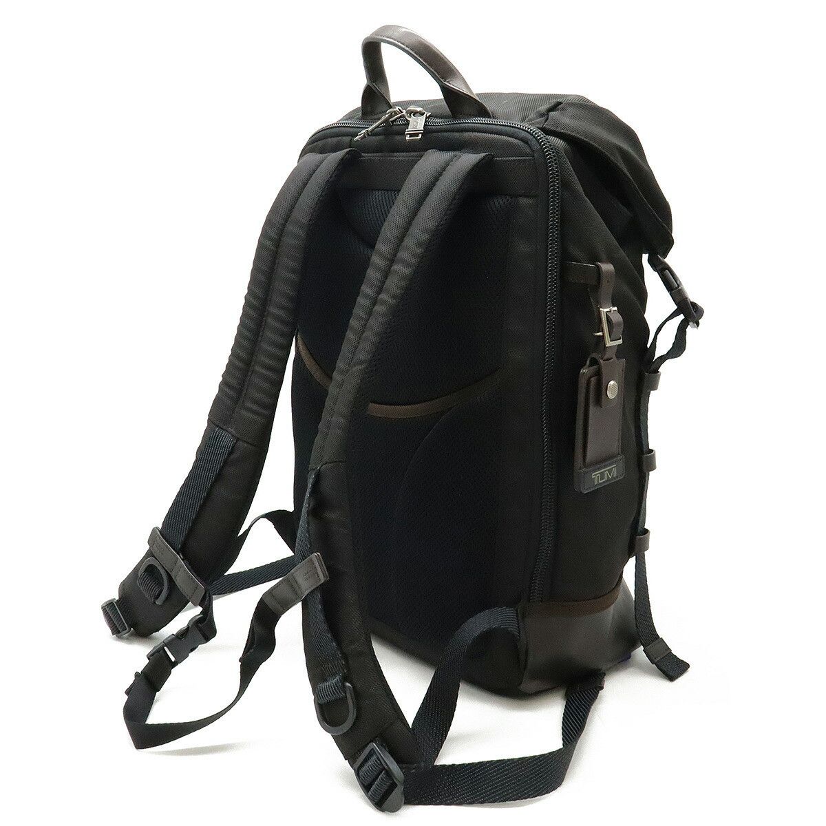 Other Other TUMI ALPHA BRAVO Kinzer Ballistic Nylon Leather Backpack Leather Backpack 222397HK2 DUTY FREE for USA Size ONE SIZE - 2 Thumbnail