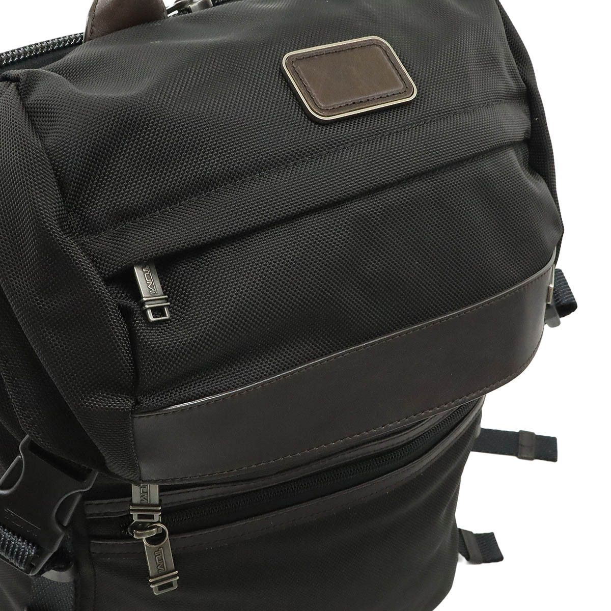 Other Other TUMI ALPHA BRAVO Kinzer Ballistic Nylon Leather Backpack Leather Backpack 222397HK2 DUTY FREE for USA Size ONE SIZE - 6 Thumbnail
