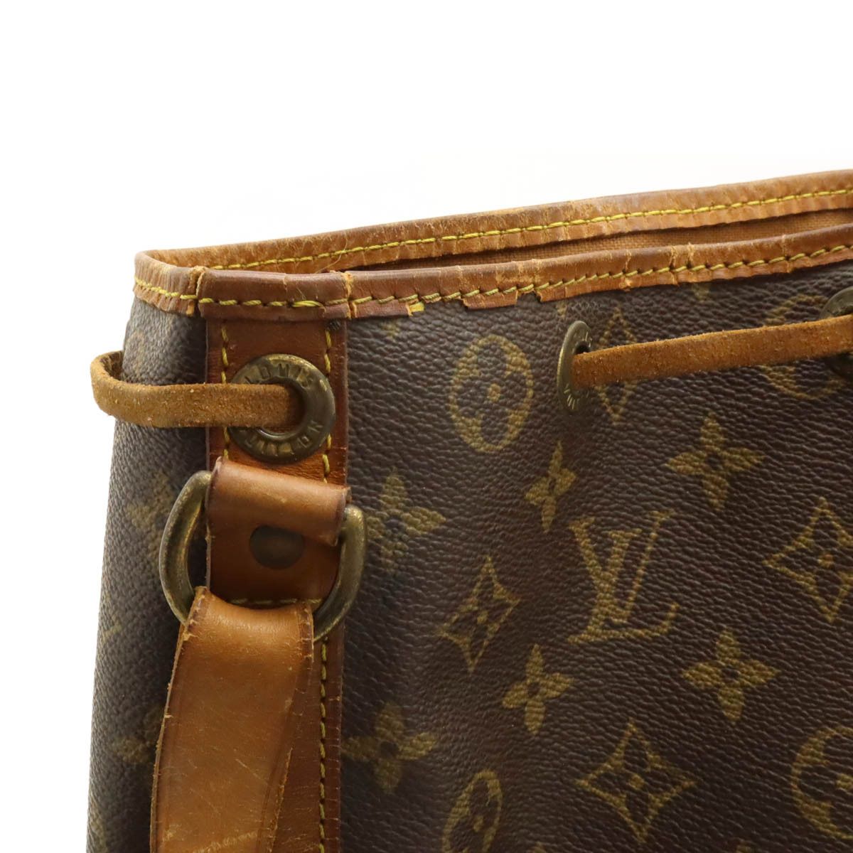 Louis Vuitton Louis Vuitton Louis Vuitton Noe Monogram Shoulder Bag Canvas Shoulder Bag M42224 Size ONE SIZE - 5 Thumbnail