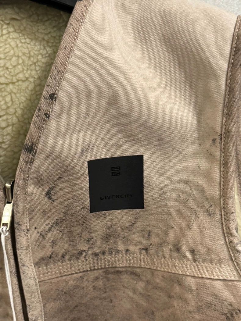 Givenchy Givenchy Distressed Lambswool Vest Size L / US 10 / IT 46 - 3 Thumbnail