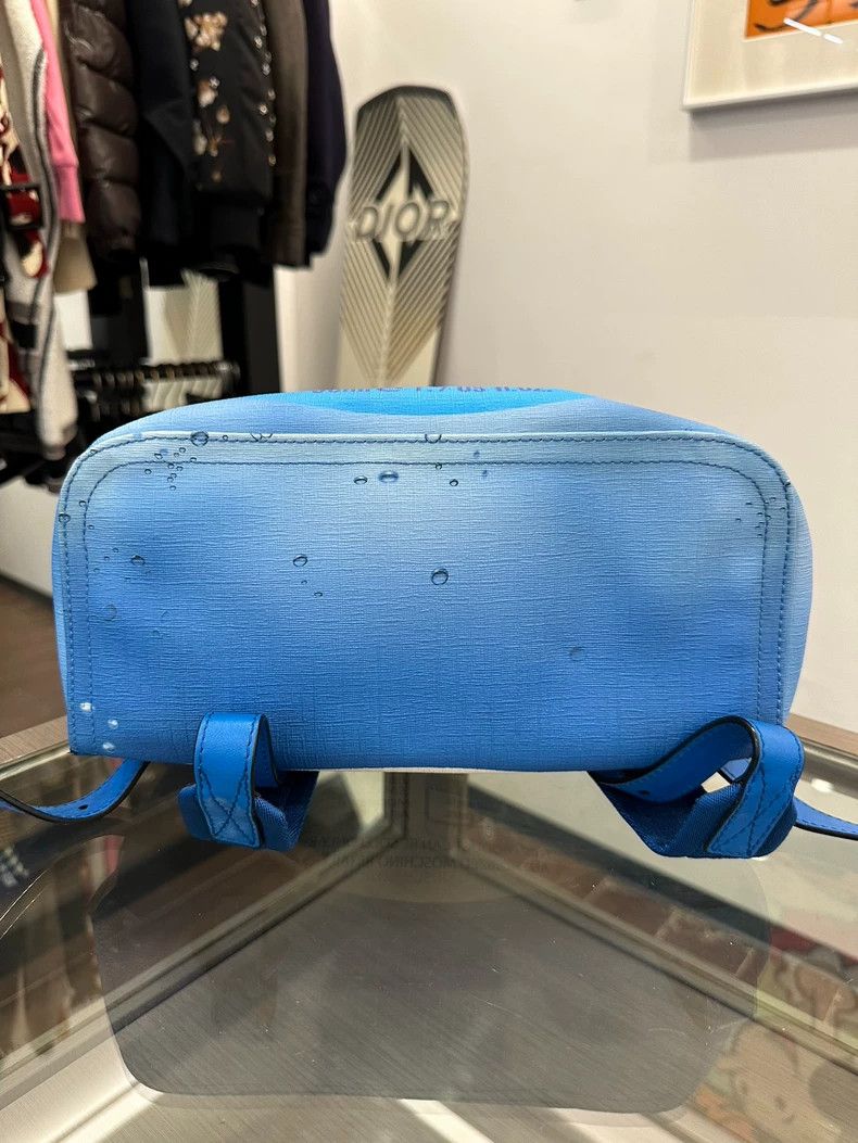 Moschino Moschino Blue Shoulder Backpack with Detailing Size ONE SIZE - 4 Thumbnail