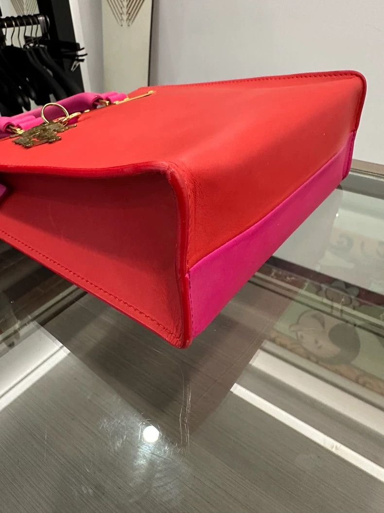 Sophie Hulme Sophie Hulme Red Pink Shoulder Bag Size ONE SIZE - 6 Thumbnail
