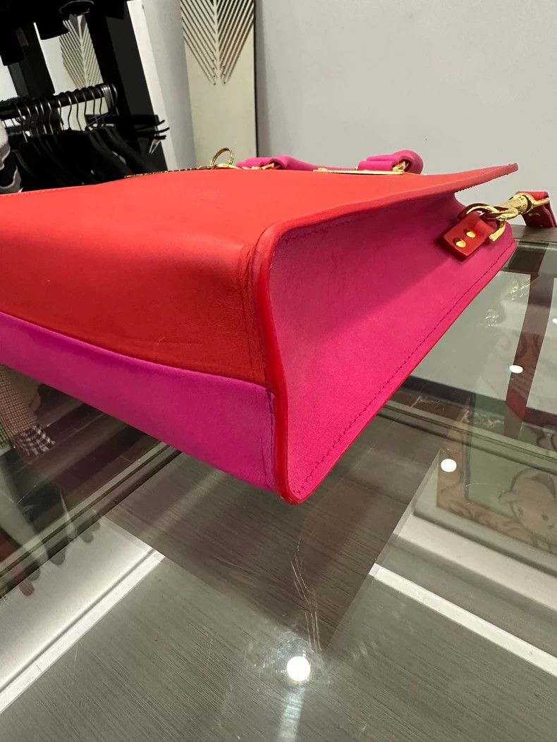 Sophie Hulme Sophie Hulme Red Pink Shoulder Bag Size ONE SIZE - 7 Thumbnail