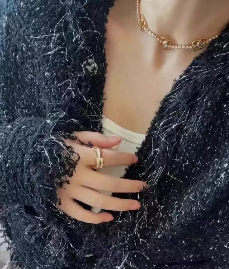 Chanel Chanel Gold Double C Choker Necklace Size ONE SIZE - 2 Thumbnail
