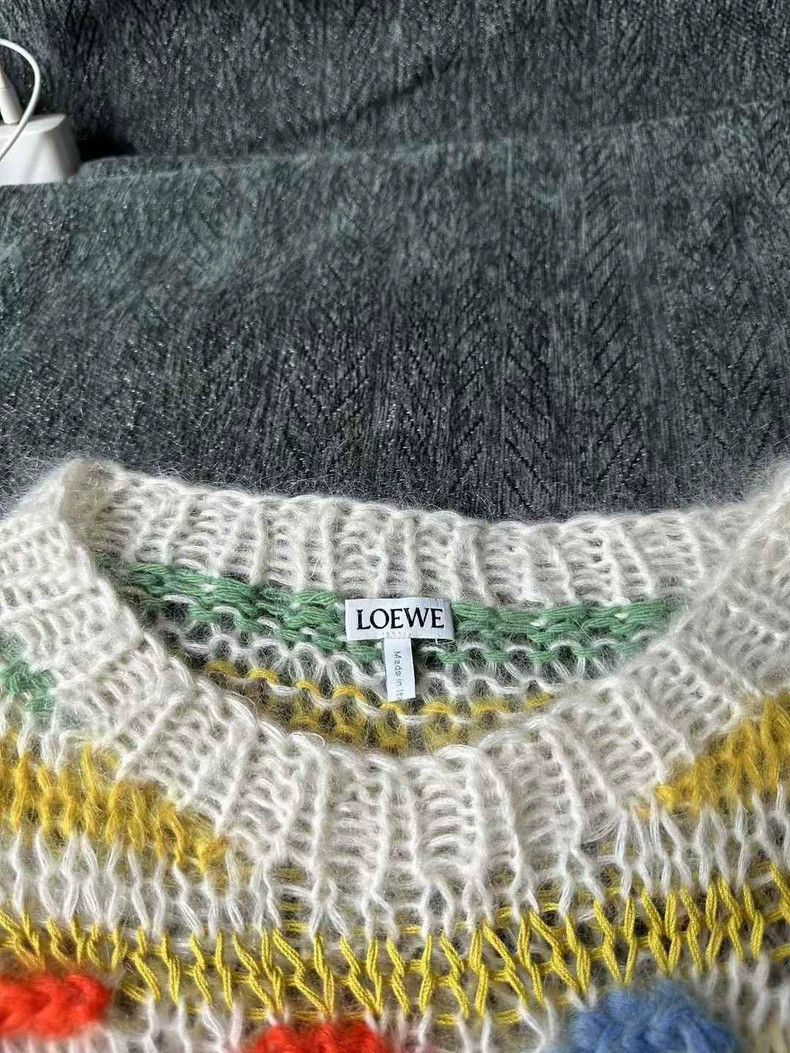 Loewe Loewe Striped Mohair Sweater Size XS / US 0-2 / IT 36-38 - 3 Thumbnail