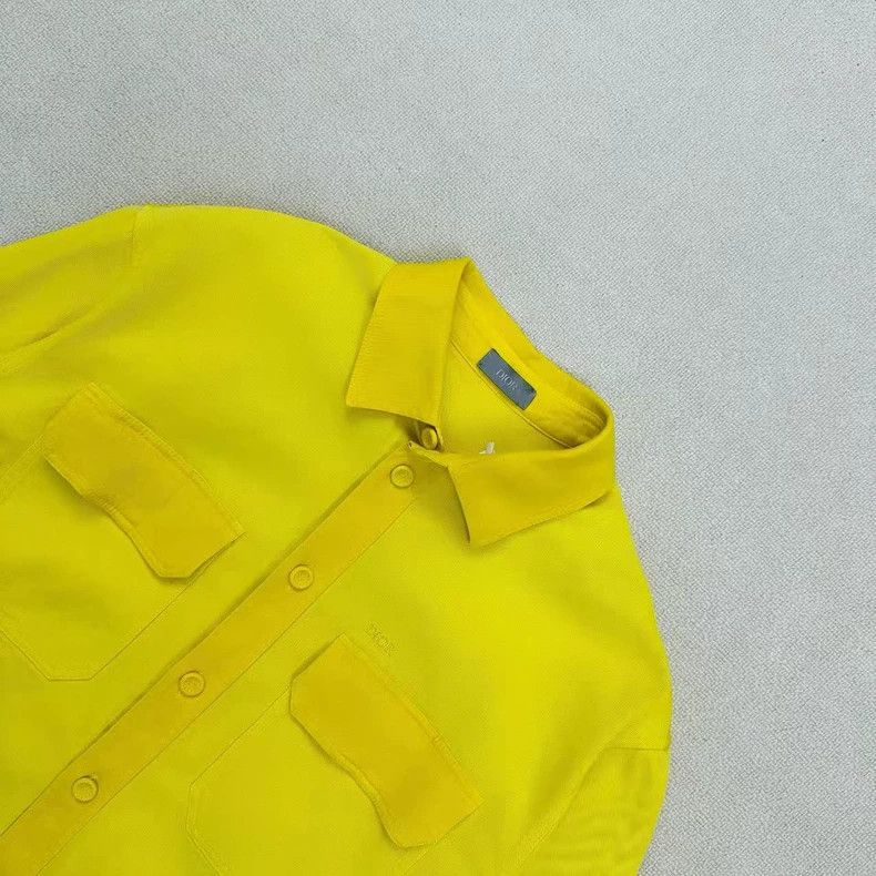 Dior DIOR Embroidered Logo Denim Shirt Jacket Size L / US 10 / IT 46 - 3 Thumbnail