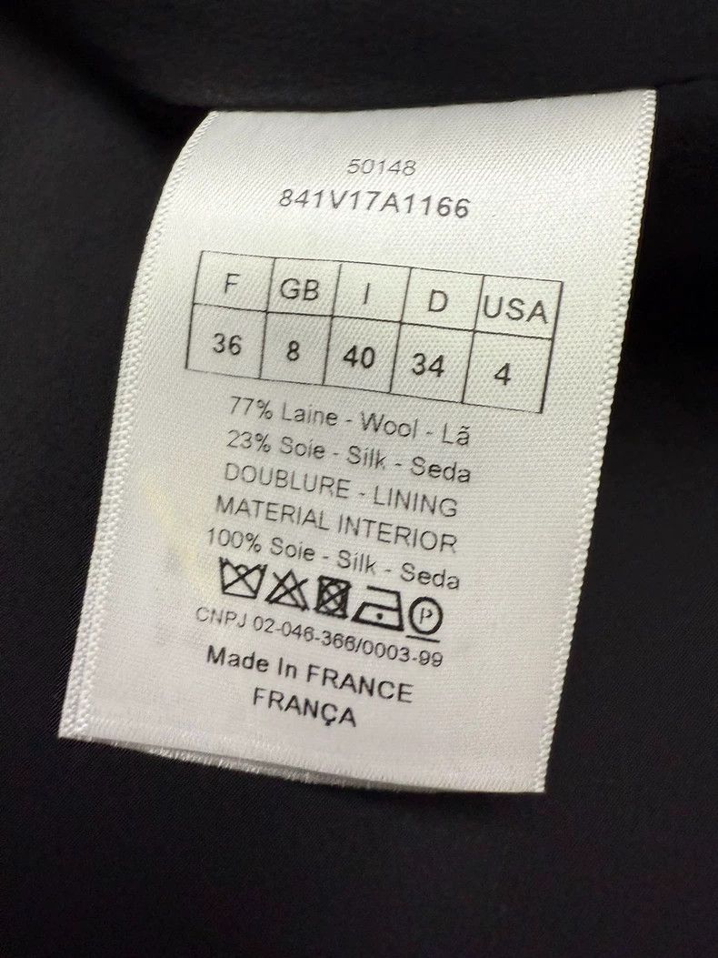 Dior Dior Bar Jacket Suit Outerwear Size S / US 4 / IT 40 - 3 Thumbnail