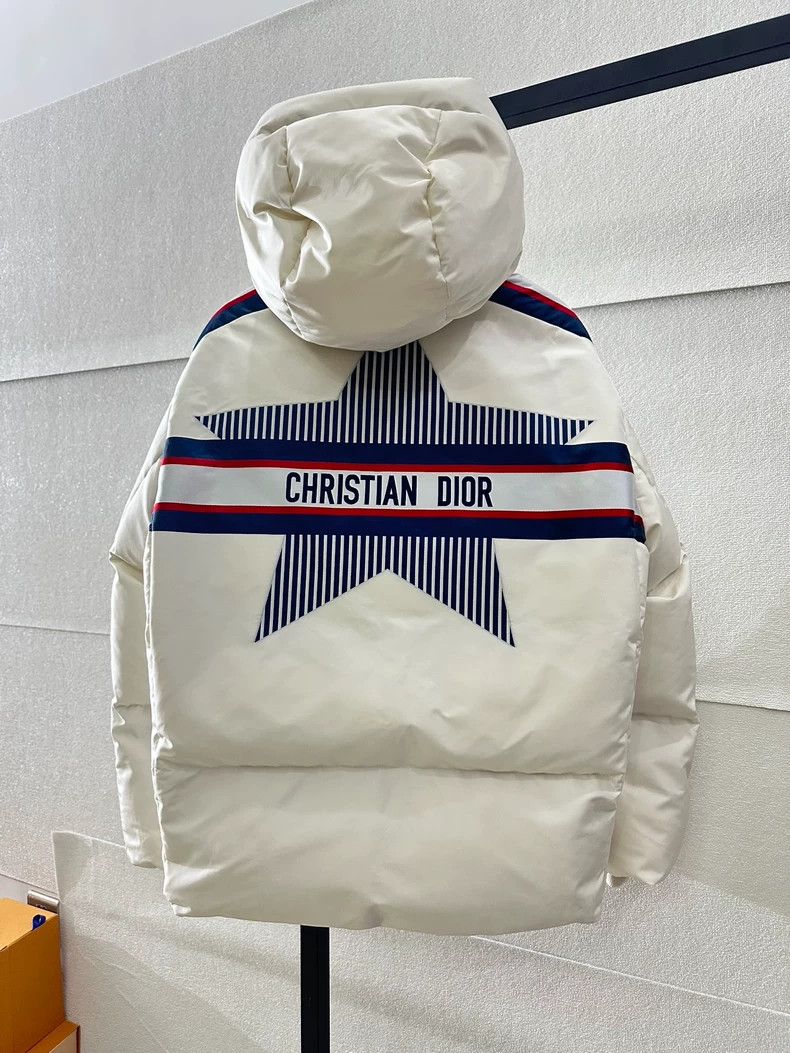 Dior Dior Lucky Star Hooded Down Jacket Size S / US 4 / IT 40 - 2 Thumbnail