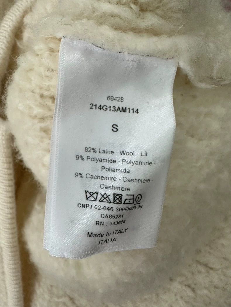 Dior Dior Hooded Shearling Jacket with Logo Size S / US 4 / IT 40 - 4 Thumbnail