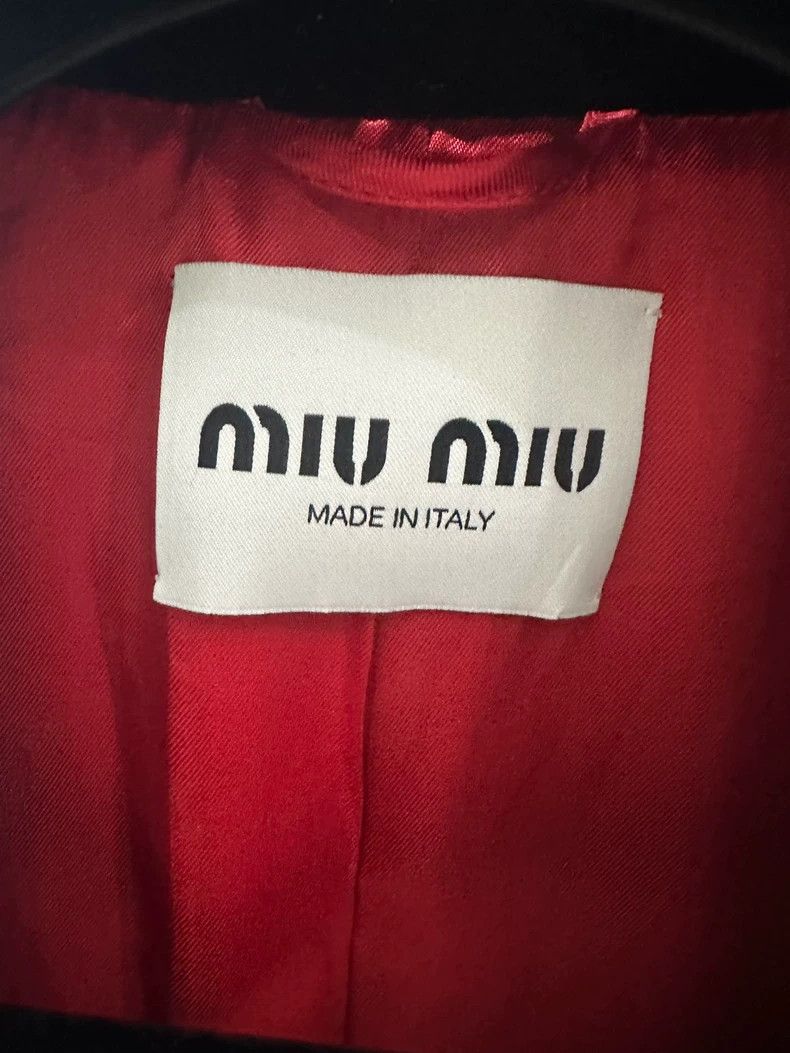 Miu Miu Miu Miu Black and White Check Blazer Size S / US 4 / IT 40 - 3 Thumbnail
