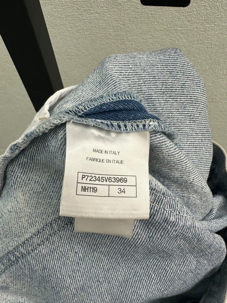 Chanel Chanel Wide Leg Denim Pants Size 34 Size 34" / US 12 / IT 48 - 3 Thumbnail