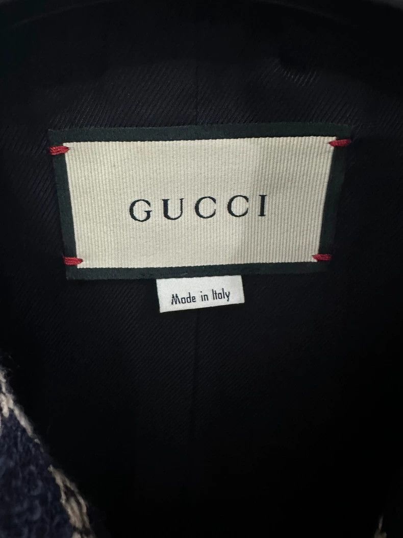 Gucci Gucci Monogram Pattern Woven Coat Size M / US 6-8 / IT 42-44 - 2 Thumbnail