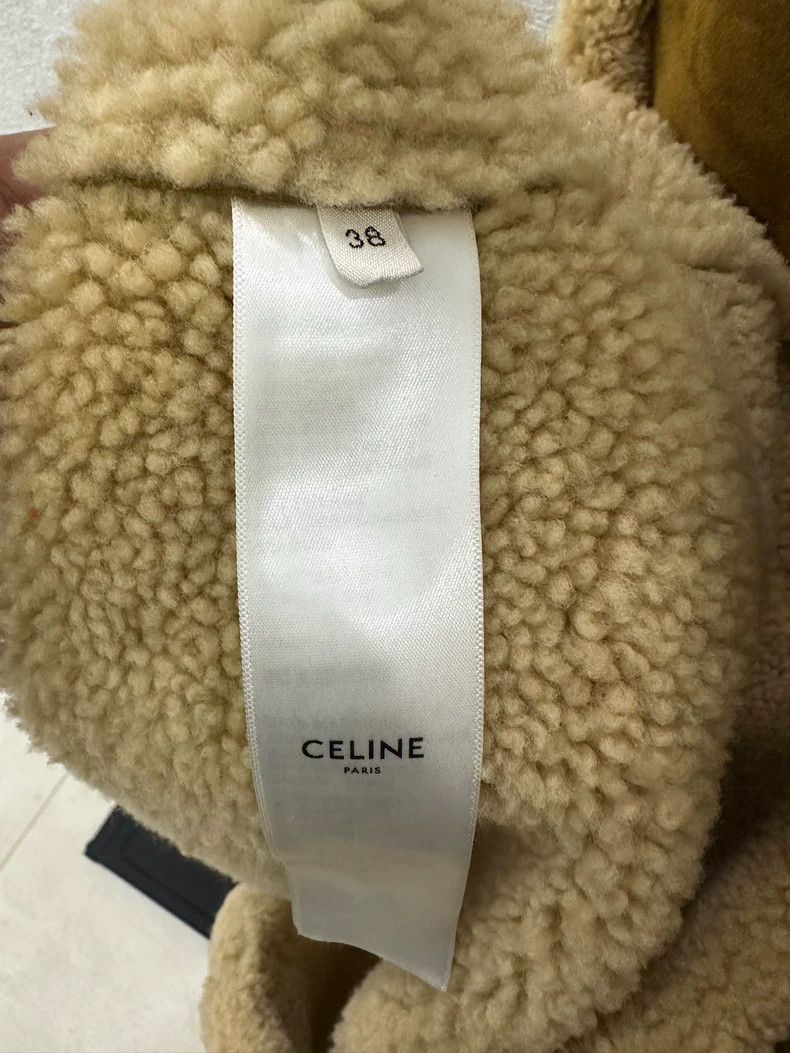 Celine Celine Brown Sheepskin Vest for Women Size M / US 6-8 / IT 42-44 - 5 Thumbnail