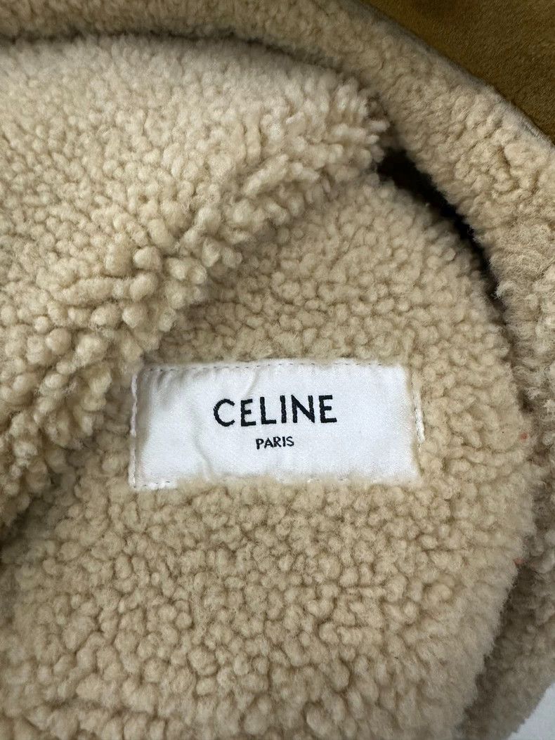 Celine Celine Brown Sheepskin Vest for Women Size M / US 6-8 / IT 42-44 - 4 Thumbnail