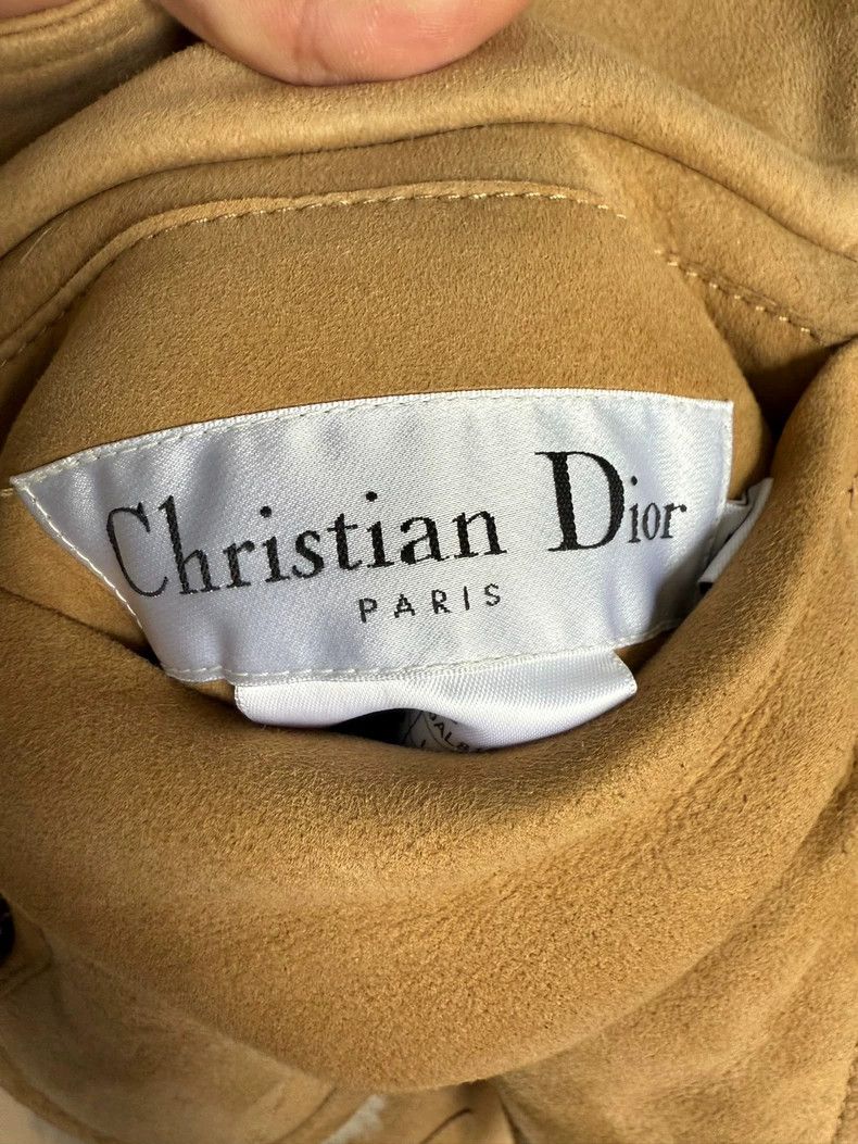Dior Dior Shearling Wool Jacket with Pockets Size XS / US 0-2 / IT 36-38 - 2 Thumbnail